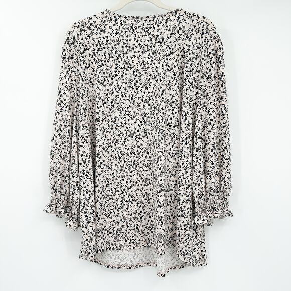 Womens Bundle Lot (3) Striped Floral Boho Printed Blouses Tops Plus Size 3X - Picture 11 of 11